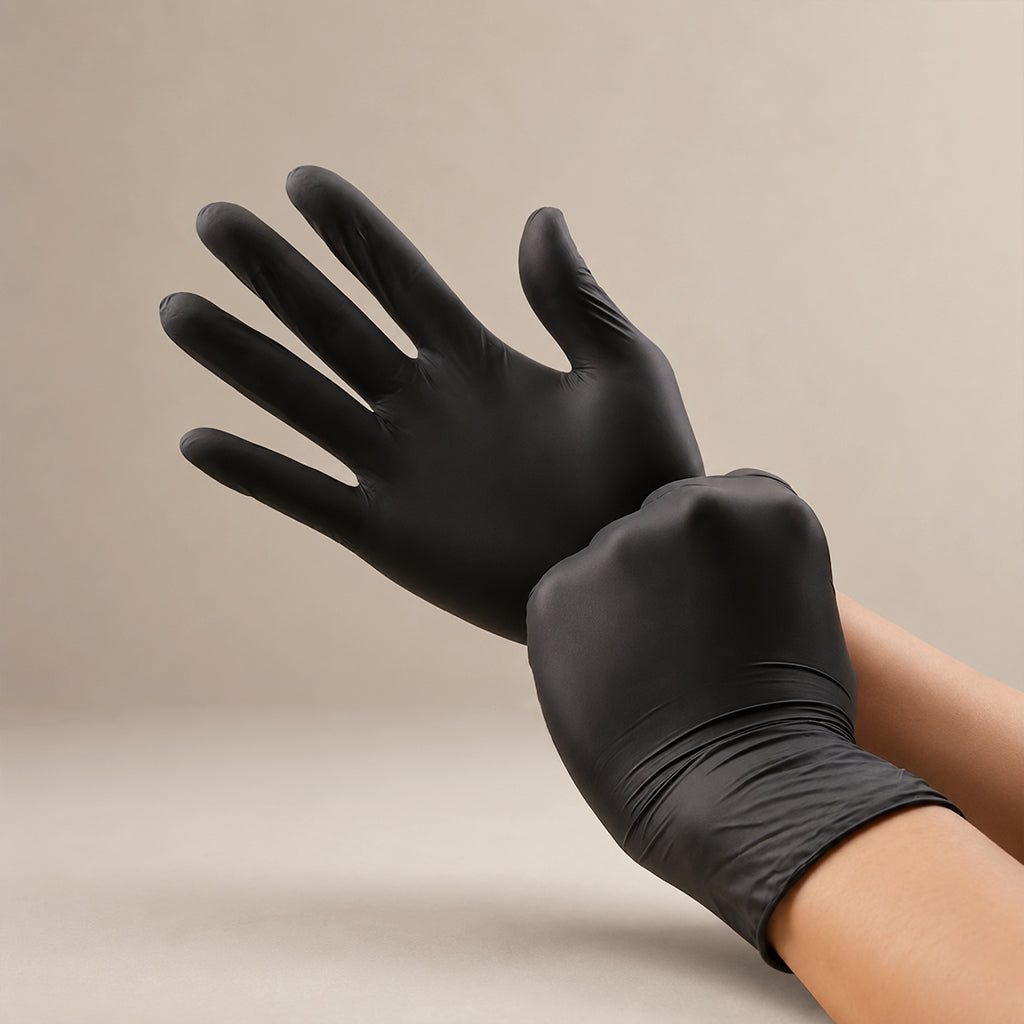 Black Gloves Large 10 x 100
