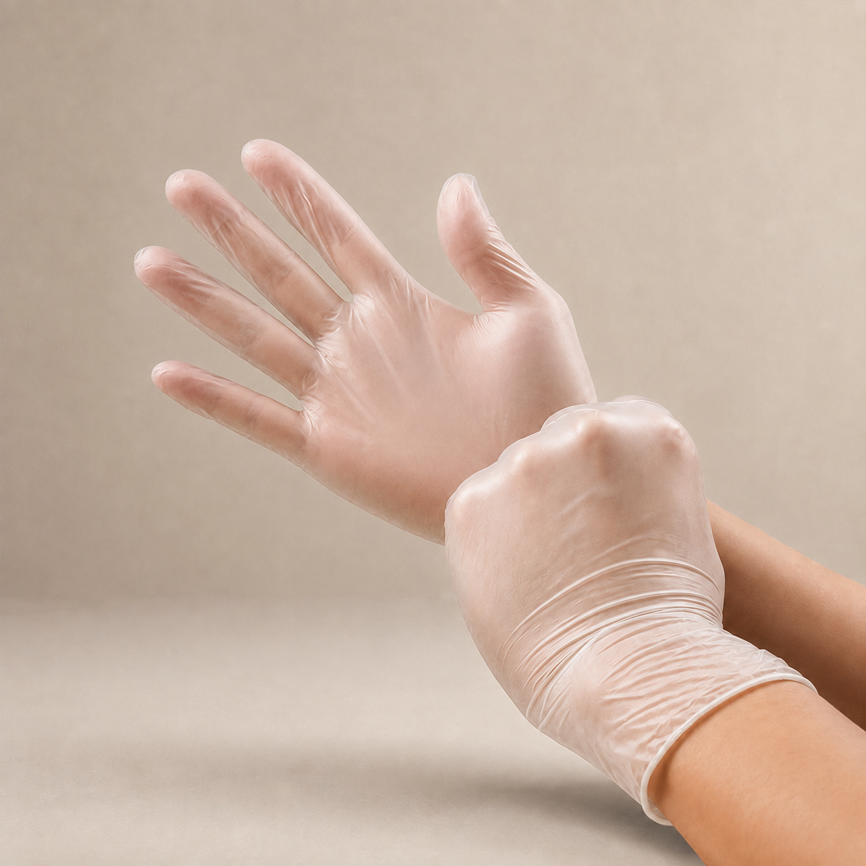 Clear Gloves Medium 10 x 100