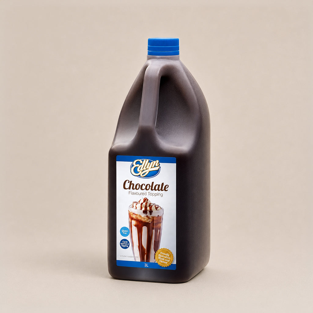 Edlyn Chocolate Flavoured Topping 3L