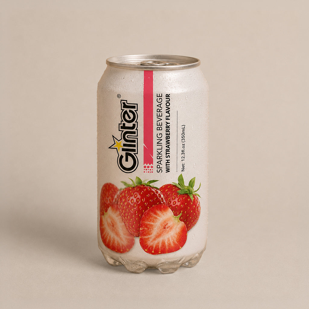 Ginter Sparkling Strawberry 350ml 4pk