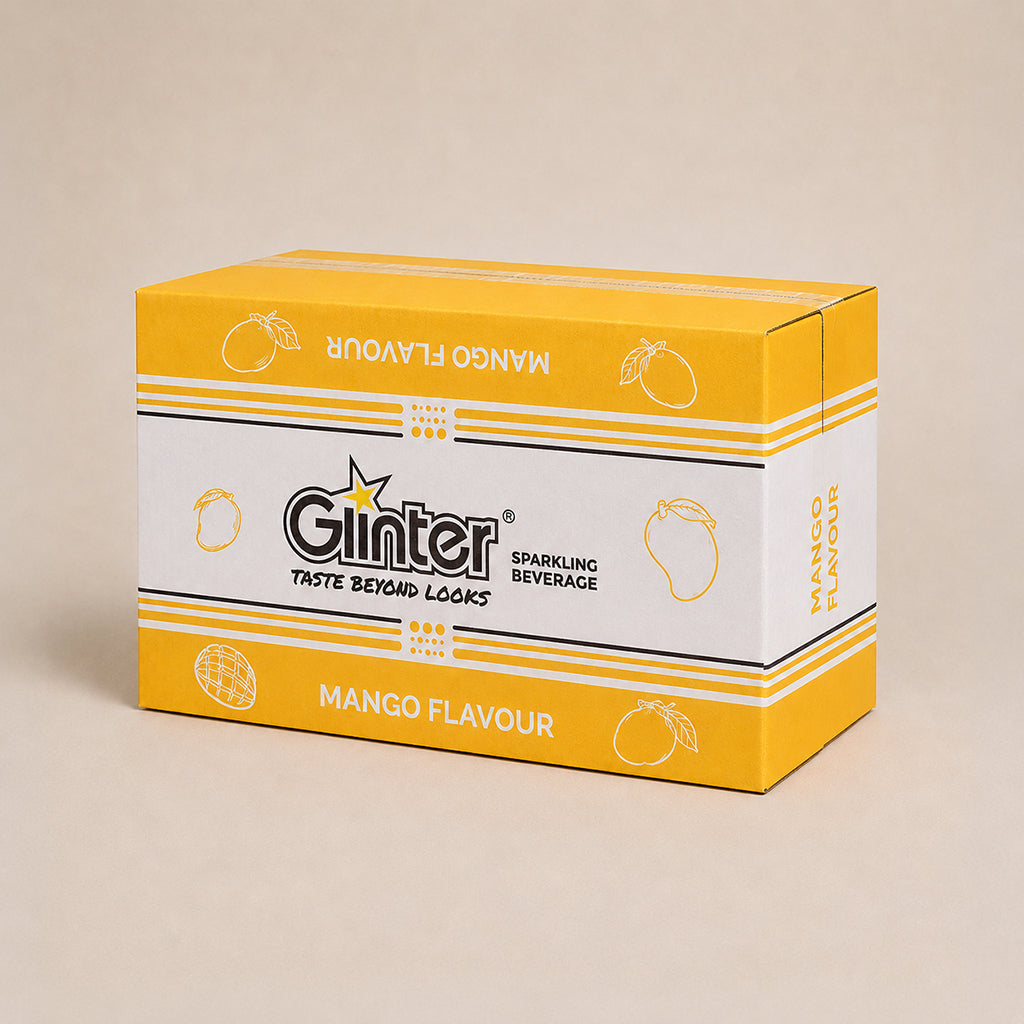 Glinter Sparkling Mango 350ml 24pk