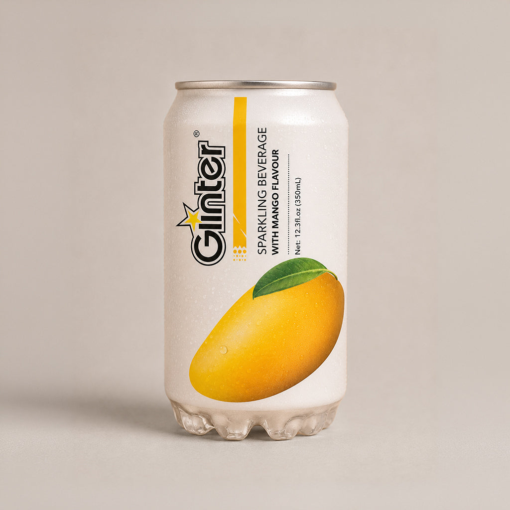 Ginter Sparkling Mango 350ml 4pk