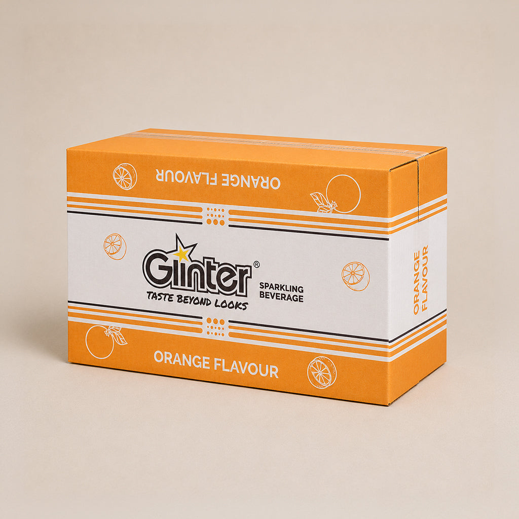 Glinter Sparkling Orange 350ml 24pk