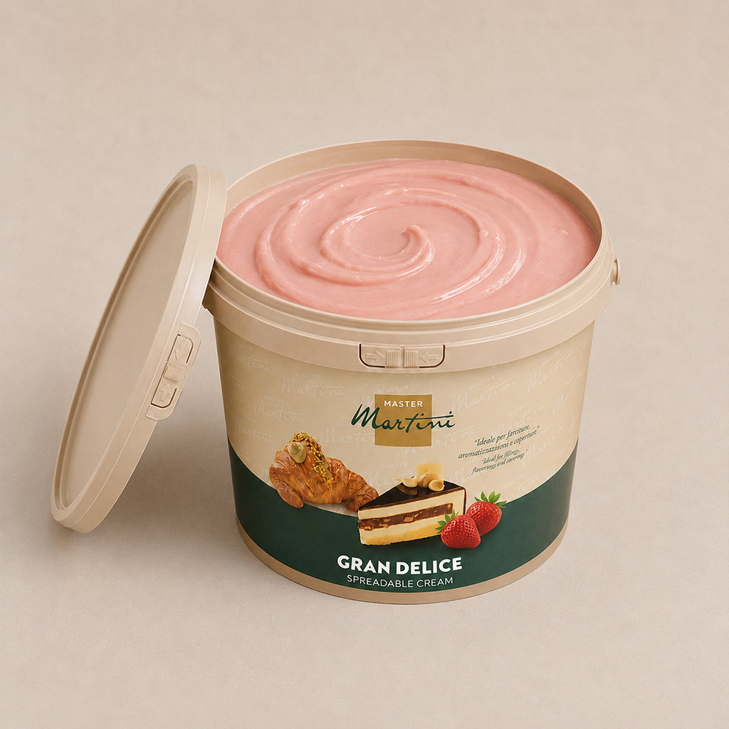 Master Martini Fragola
Strawberry Cream Spread - 5kg BB 05/2026 + 3 Month Extension From Manufacture