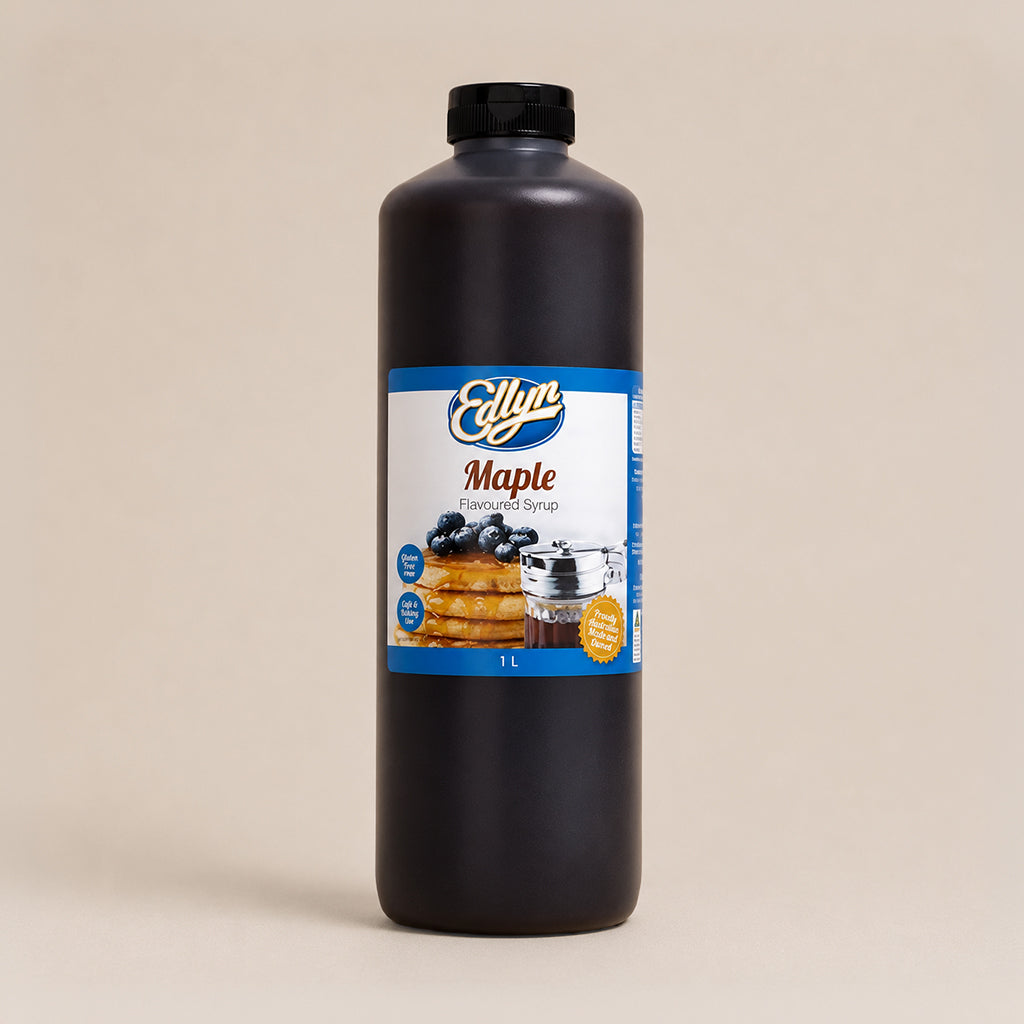 Edlyn Maple Flavoured Topping 1L