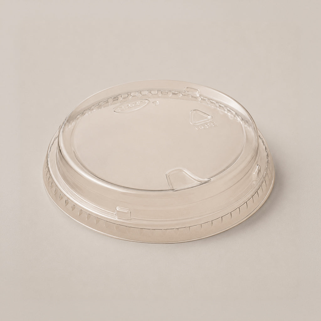 Clear Straw Free Lid 98mm Top