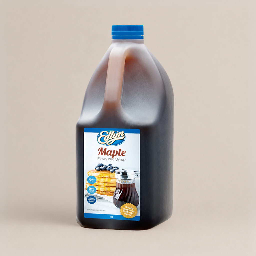 Edlyn Maple Flavoured Topping 3L