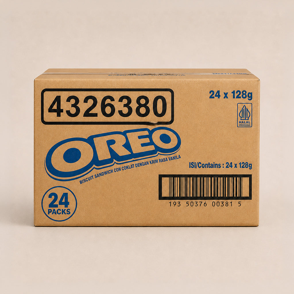 Oreo Original Cookie 128g 24pk